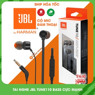 Tai nghe JBL tune110 bass cực mạnh, nhiều màu sắc, có mic đàm thoại, gọn nhẹ dễ đeo