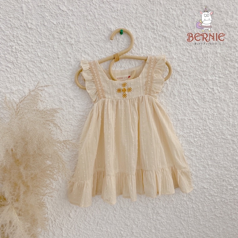 VÁY REN BABY DOLL BÈO NGỰC SIÊU XINH CHO BÉ