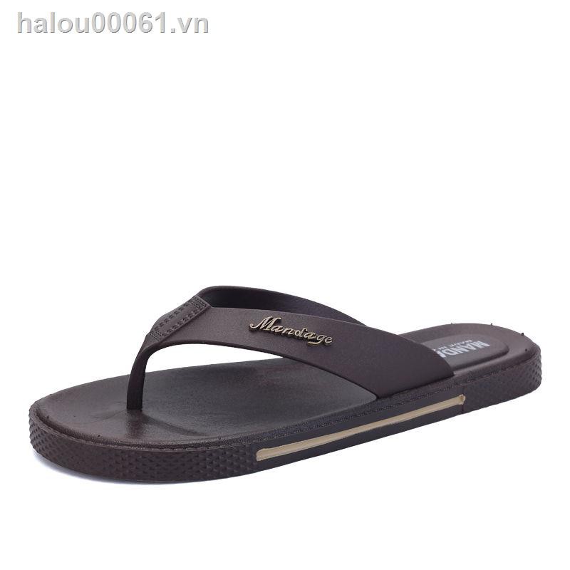 ✿Ready stock✿  Tire-soled slippers men s flip flops Vietnam Wear-resistant non-slip Korean fashion beach one