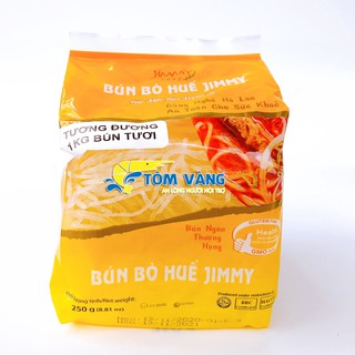 Bún bò Huế Jimmy - Túi 250g - Tôm Vàng
