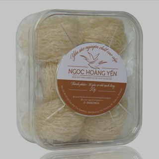 Yến sào Ngọc Hoàng Yến - Tổ yến sơ chế sạch lông đắp sợi - Hộp 50g (6 tổ)