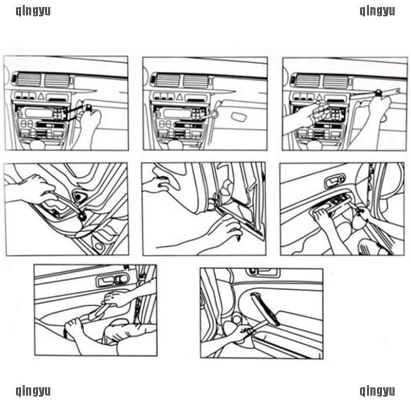 Kẹp Bảng Điều Khiển Âm Thanh Radio Cho Xe Hơi