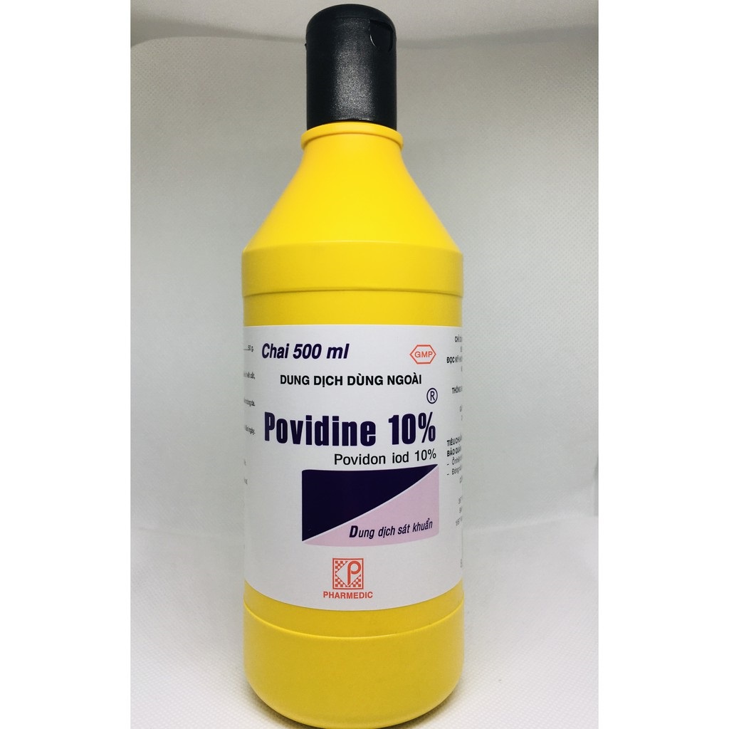 Dung Dịch Sát Khuẩn Povidine 500ml ( Chai Lớn)