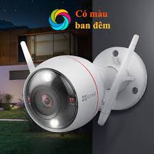 Camera Ezviz C3W 1080P có màu ban đêm- Kết nối Wifi,Lan (BH 24T)