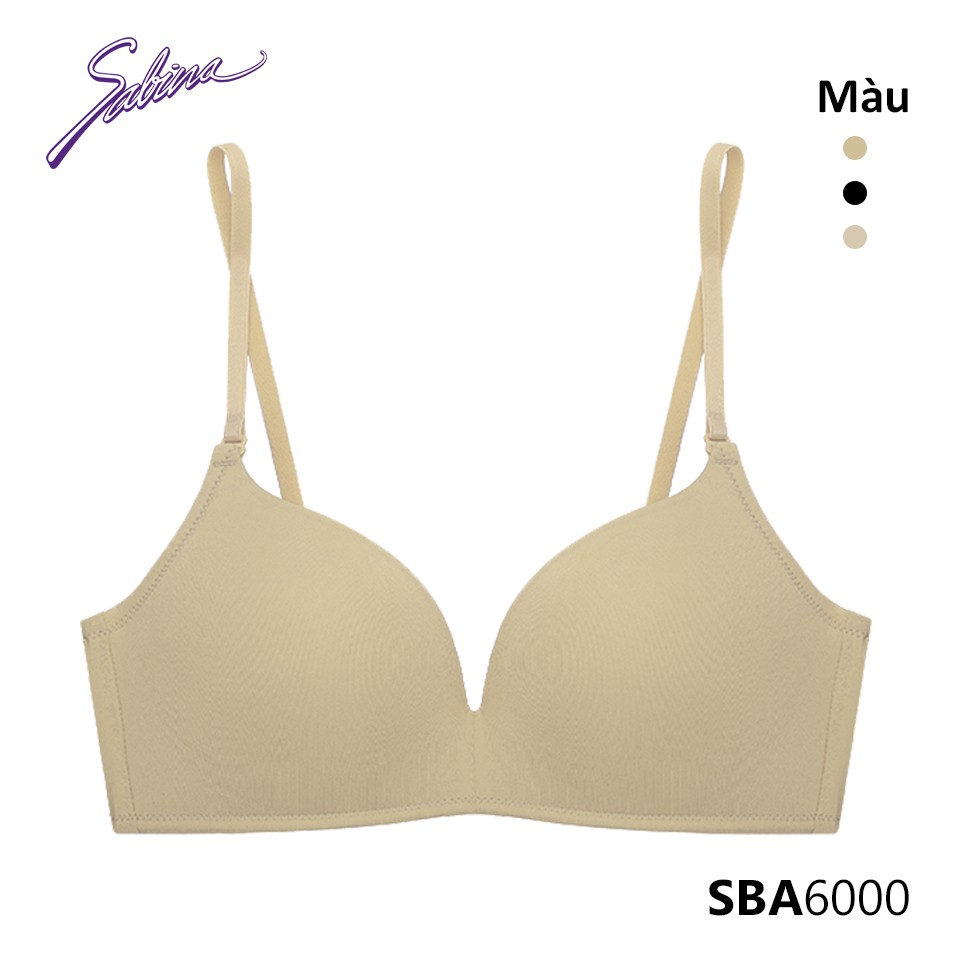 Áo Lót Mút Dày Siêu Nâng Ngực Không Gọng Basic Doomm Non Wire By Sabina SBA6000