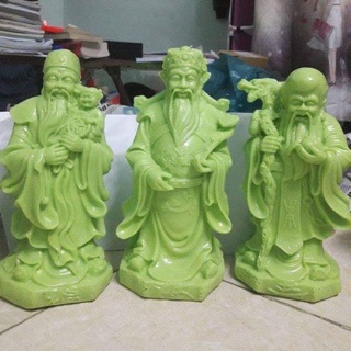 Bộ phước lộc thọ bằng đá đúc