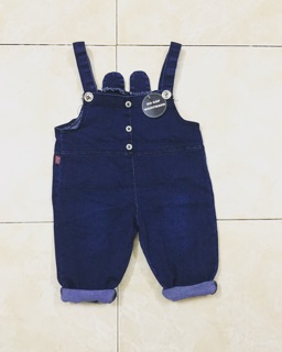 Yếm jean tai mèo cho bé
