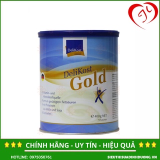 [CHÍNH HÃNG] Combo 2 lon sữa Delikost hôp 400g(Date Mới nhất 2023)