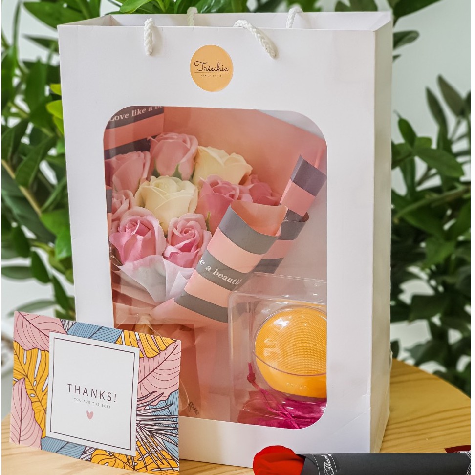 TÚI GIẤY ĐỎ CAO CẤP 35x25x20 | BigBuy360 - bigbuy360.vn