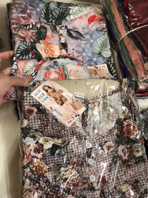 Đồ bộ tole nhung đùi