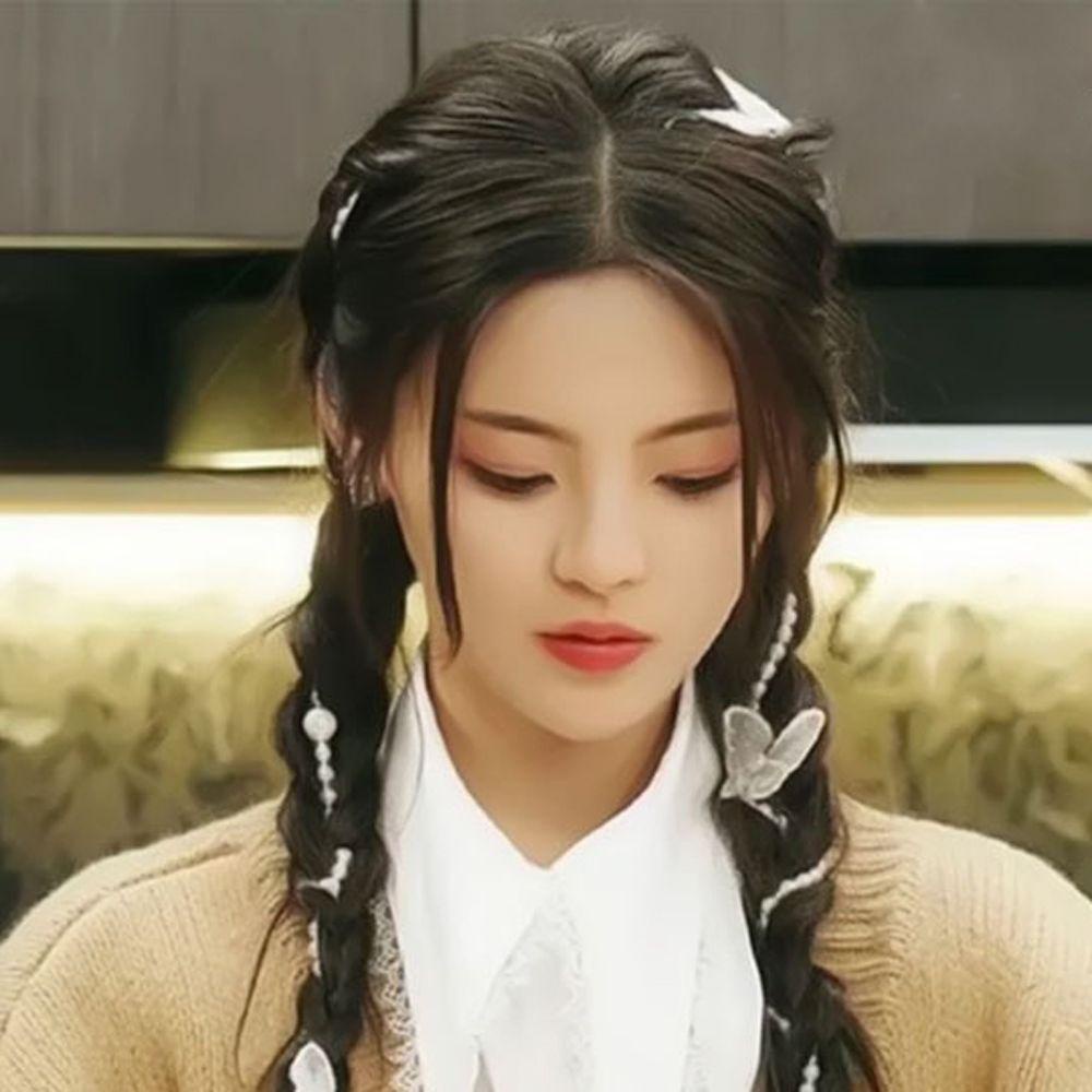 Anemone Phụ Kiện Tóc Tết Bím Hình Xương Cá Và Bướm Kiểu Công Chúa Đáng Yêu