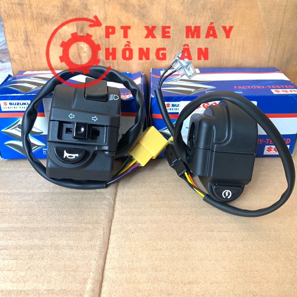 Cùm công tắc Raider Fi, Satria Fi nhập khẩu chính hãng Suzuki Indonesia - PT HỒNG ÂN