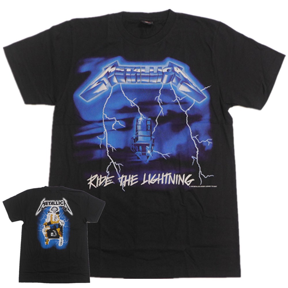 Áo Metallica TDM 1719 Rock band tee: áo phông 100% cottong - hàng Thái Lan dáng xuông over size nam nữ đều mặc được
