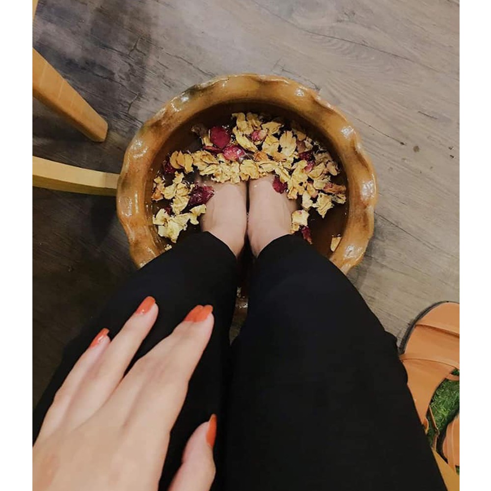 Muối ngâm chân thảo mộc, hoa, dầu dưỡng chân Đà Lạt 1893 thư giãn (15 lần dùng) | BigBuy360 - bigbuy360.vn