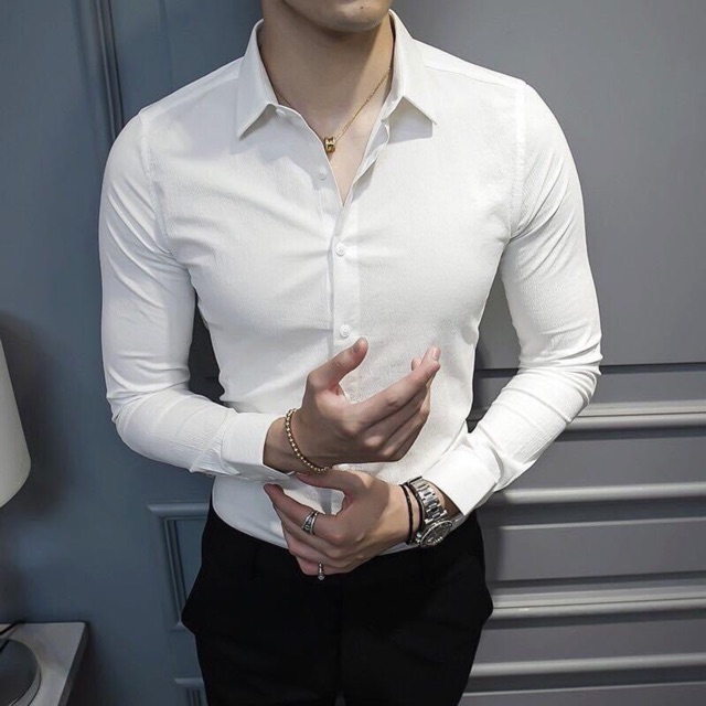 Áo Sơ Mi Đen Nam | BigBuy360 - bigbuy360.vn