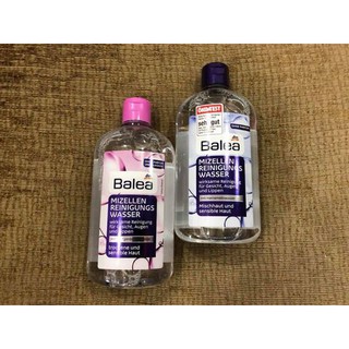 Tẩy Trang balea dành cho da khô và da nhạy cảm.