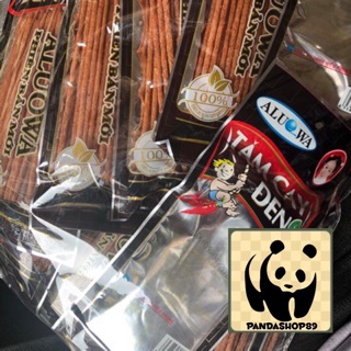 Combo snack tăm cay đen Aluowa, đồ ăn vặt cay cay (gói 20g)