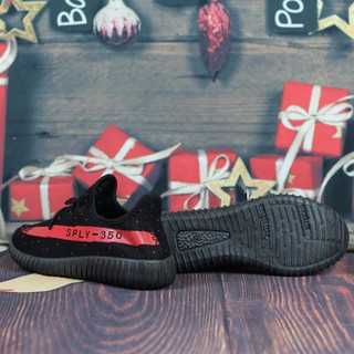 Giày  boost 350 V2 Đen Đỏ - Nam