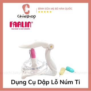 Dụng Cụ Dập Dục Lỗ Bình Sữa Núm Ti Farlin