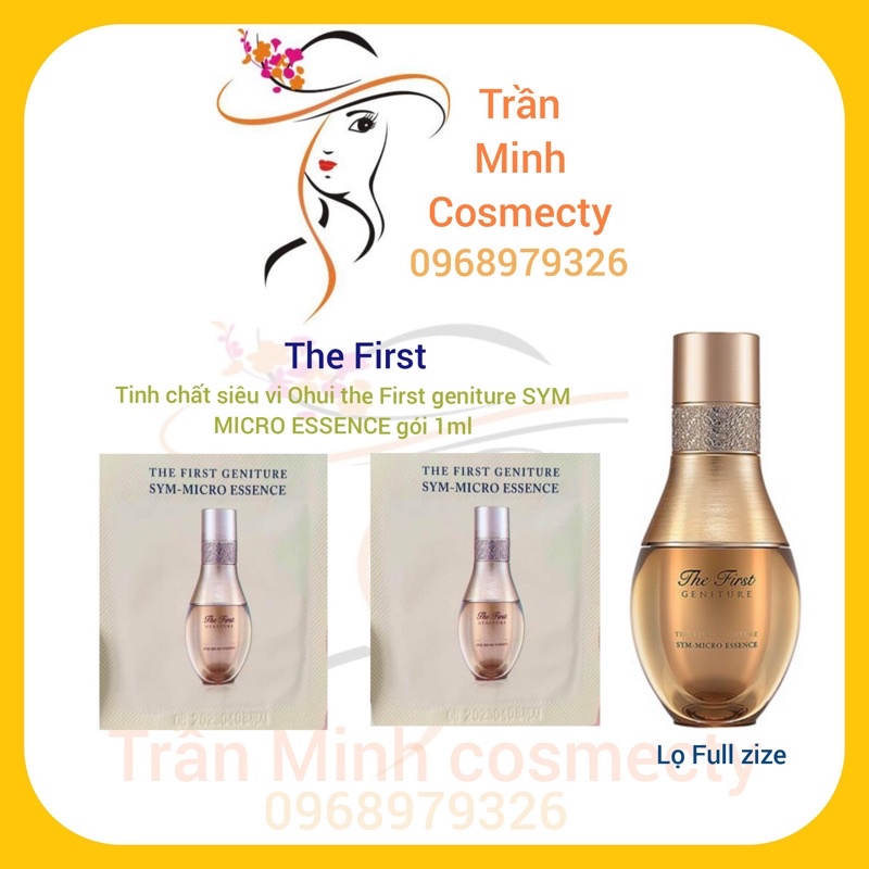 siêu vi tái sinh da Ohui The first geniture sym-micro essence