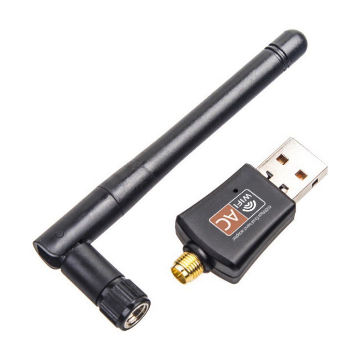 💥  USB wifi thu phát wifi 2 băng tần tích hợp ăngten 0