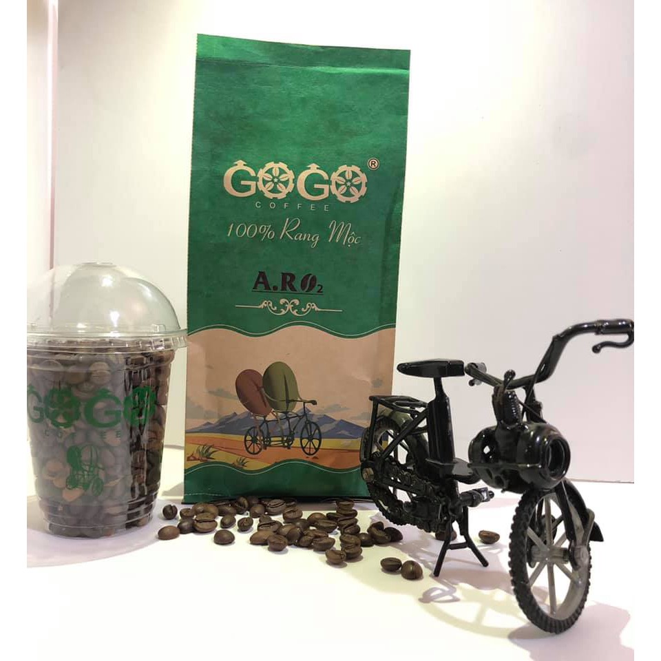 cà phê hạt Aro nguyên chất GOGO Coffee chuyên dùng cho cafe pha máy chất lượng tuyệt vời