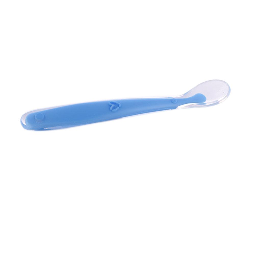 Muỗng Tập Ăn Bằng Silicone Tiện Dụng Dành Cho Trẻ Nhỏ