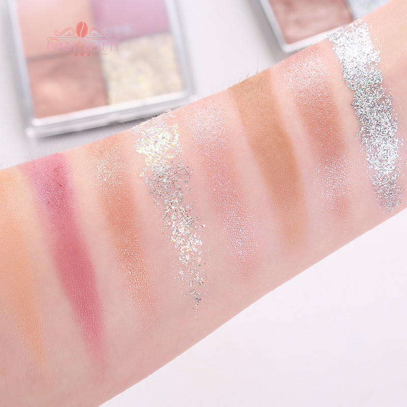 (Hàng Mới Về) Bảng Phấn Mắt Bốn Màu Trang Điểm Tiện Dụng | BigBuy360 - bigbuy360.vn