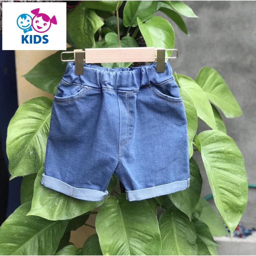 QUẦN SHORT BÒ QATE46 CHO BÉ TRAI BÉ GÁI 8-18kg