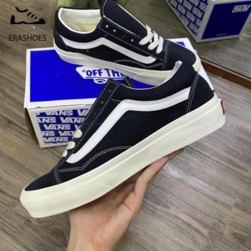 Giày Vans vault Old Skool Bản Chuẩn 11Trung [Vault-Da lộn] ( Ảnh chụp tại Shop) | BigBuy360 - bigbuy360.vn
