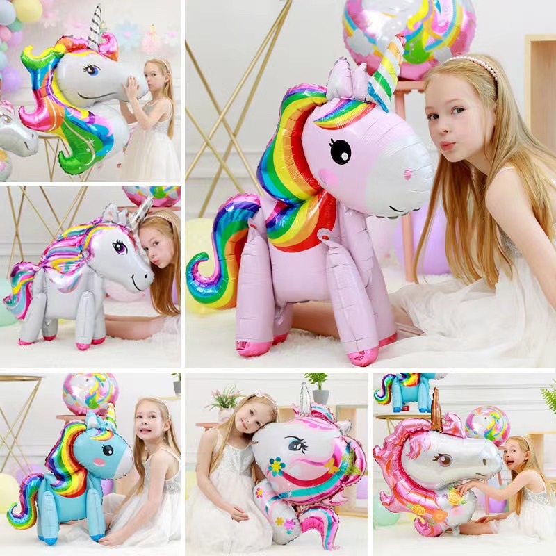 Bóng Trang Trí Ngựa Pony 4D