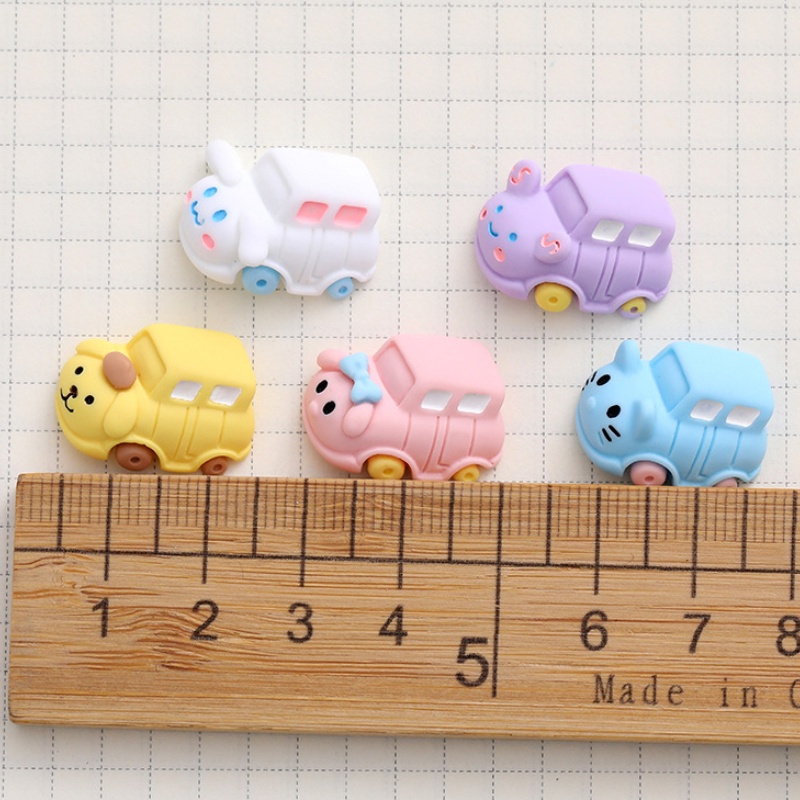 [Met] Gói 1 Cái / Gói Nhựa Resin Hoạt Hình Xe Hơi Tự Làm Trang Sức Thủ Công DIY