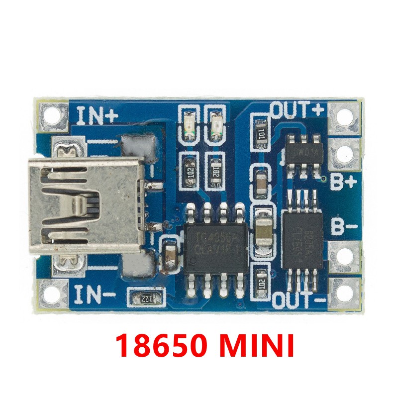 Mô Đun Sạc Pin Lithium type-c/Micro USB 5V 1A 18650 TP4056 1A Chuyên Dụng
