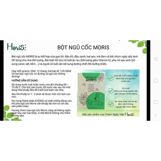 Bột ngũ cốc chùm ngây [ Moris ]