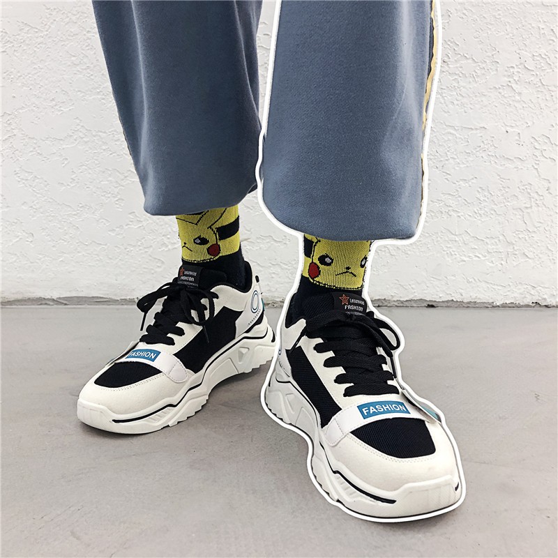Giày thể thao in hình pikachu dễ thương hợp thời trang kích thước 35-44 dành cho unisex | BigBuy360 - bigbuy360.vn