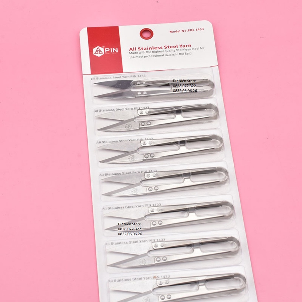 Kéo Bấm Chỉ Inox Hiệu PIN Đủ Mẫu