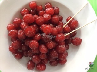 4.5 bịch mứt chùm ruột  nhà làm