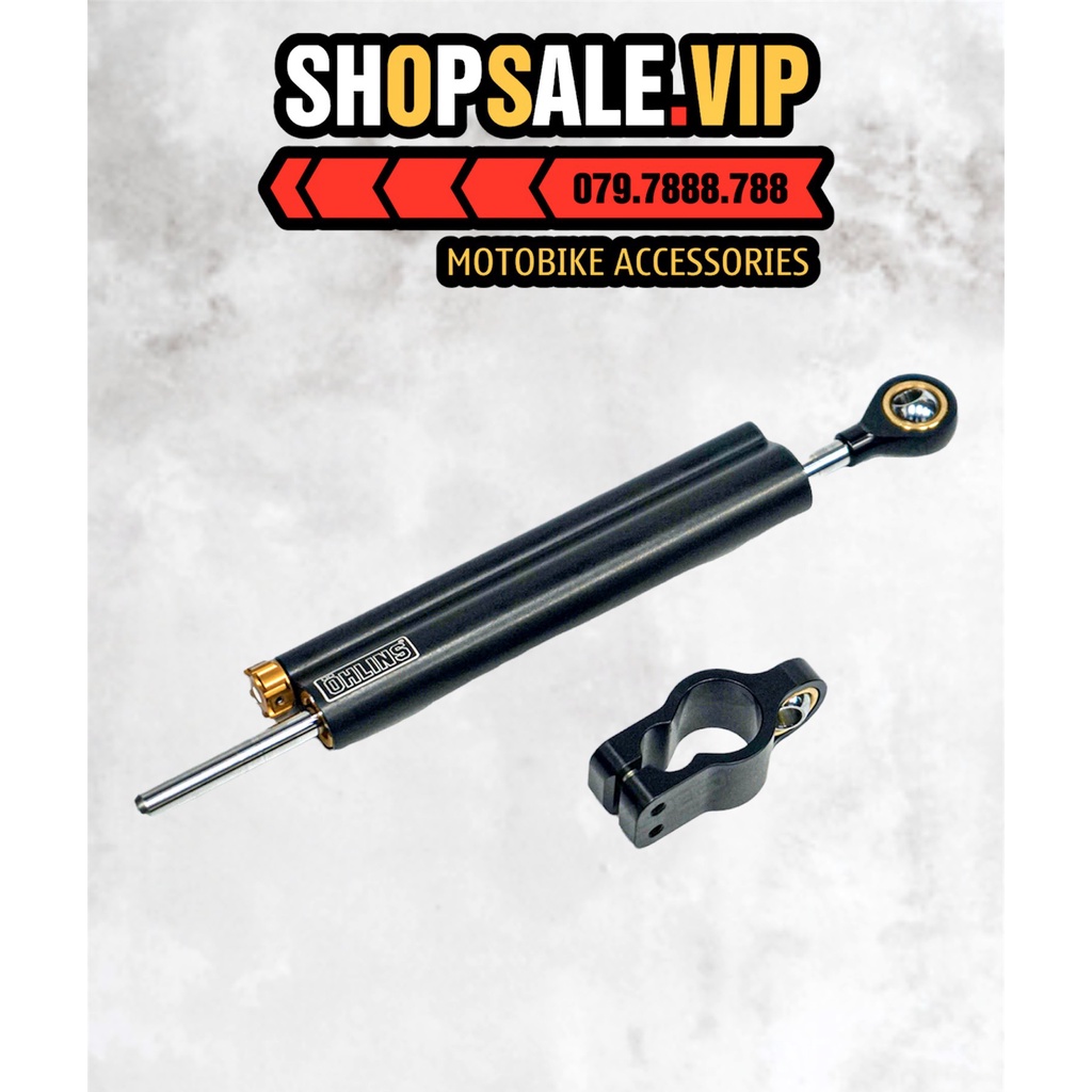 Trợ Lực Cổ Ohlins Đen 68mm Chính Hãng