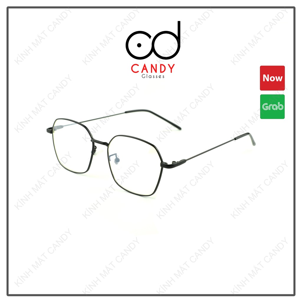 Gọng kính cận vuông đa giác nam nữ 2808 – Tiệm kính Candy