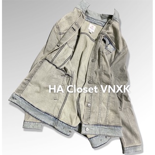 Áo Khoác Denim xuất dư