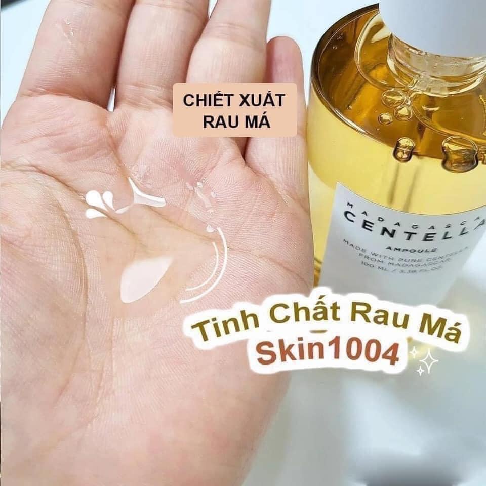 Tinh Chất Rau Má Ngừa Mụn Skin1004 Madagascar Centella Asiatica 100 Ampoule 55ml và 100ml