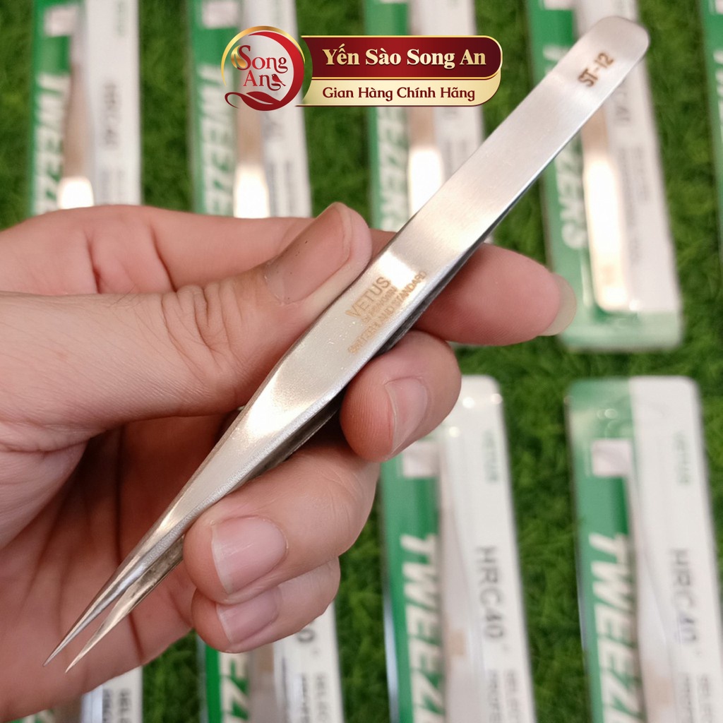 Nhíp nhặt lông yến Vetus Song An Food thép không gỉ