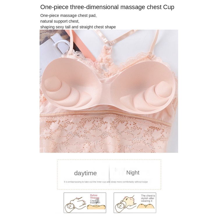 áo lót Không Đường May Có Mút Nâng Ngực