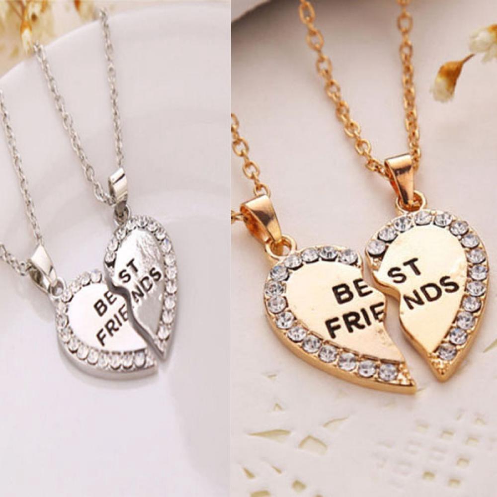 Set 2 dây chuyền Best Friend có mặt dây hình dấu chân phù hợp cho bạn thân