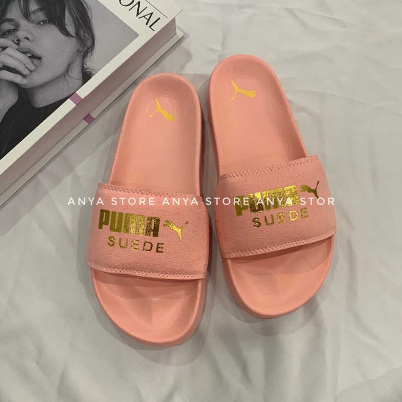Dép 𝗣𝗨𝗠𝗔 𝗕𝗜𝗚𝗦𝗘𝗔𝗡 𝗚𝗥𝗘𝗬 Nam Nữ quai ngang [ Fullbox + hỗ trợ đổi size ]