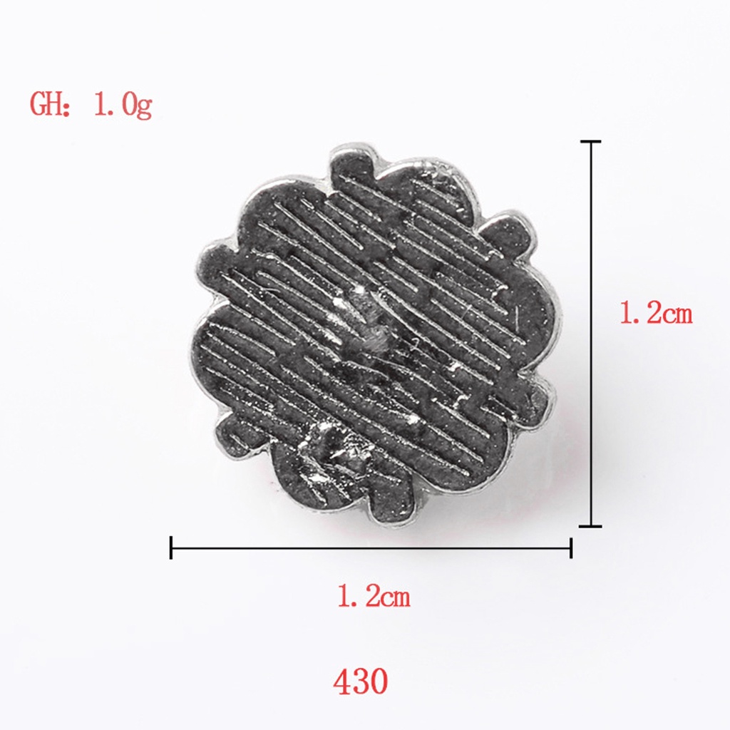 1 [Fenteer1] Set 10 Nút Ngọc Trai Giả Cho Bó Hoa Cưới Thủ Công