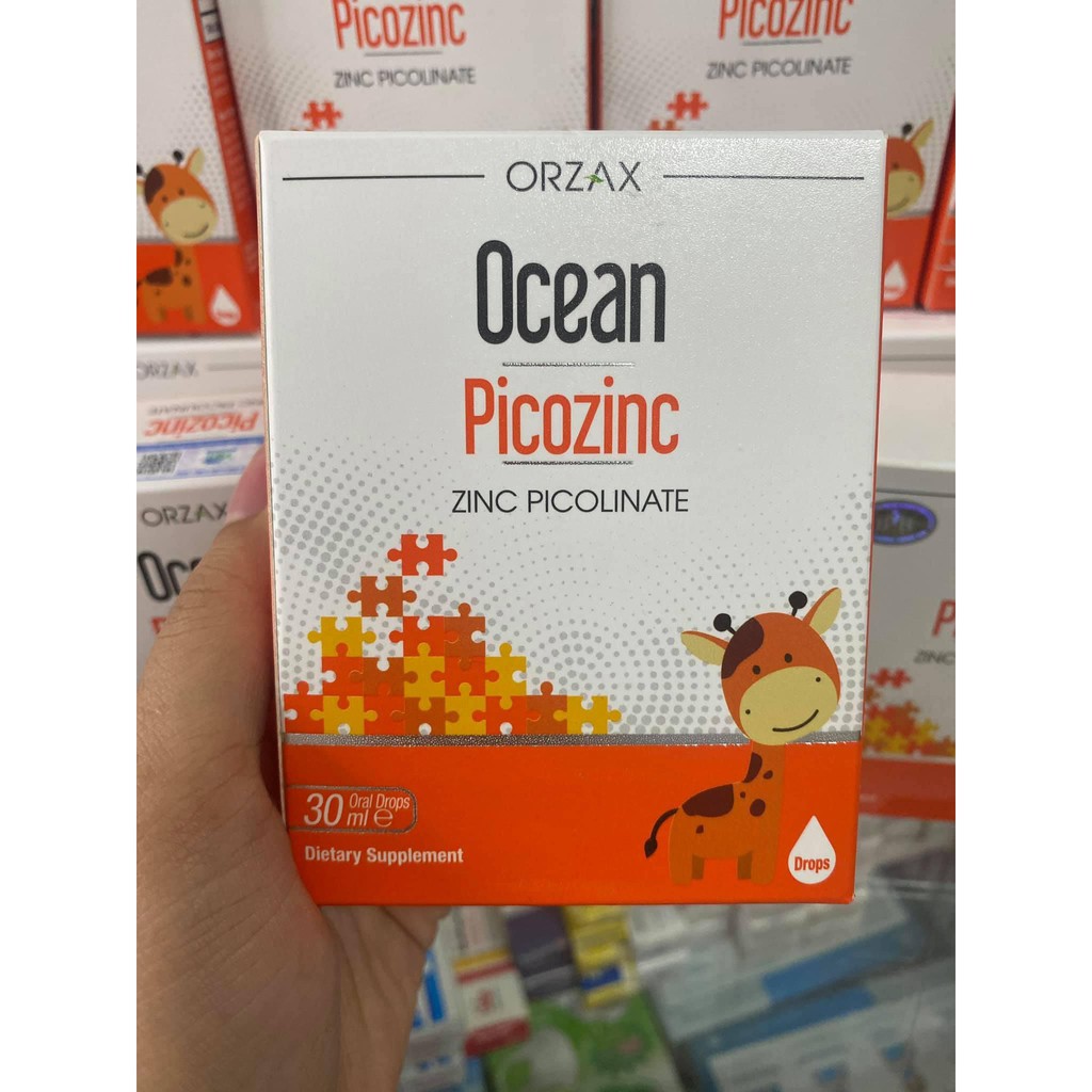 Ocean Picozinc.Bổ Sung Kẽm Cho Bé Hỗ Trợ Hết Tiêu Chảy,Tăng Đề Kháng,Miễn Dịch