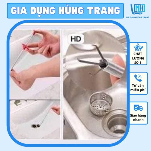 QUE GẮP RÁC THÔNG CỐNG