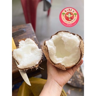 NÀNg 9 Dừa Sáp CHíNH GốC CầU KÈ TRà Vinh Bao ăn 1 đổi 1 loại 1 Bi Đặc Kẹo