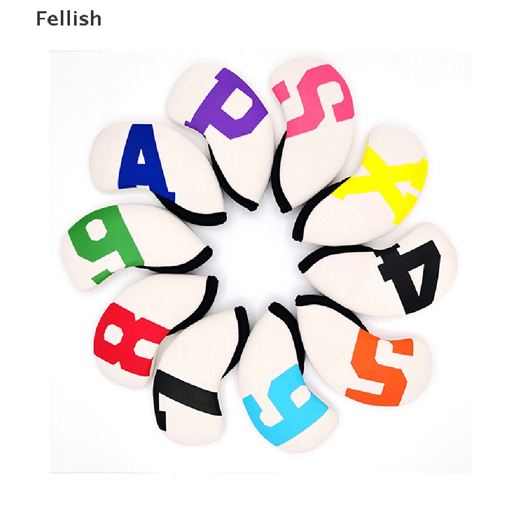 Set 10 vỏ bọc đầu gậy đánh golf cao caaos 4-9 ASPX 6 màu tùy chọn 436VN